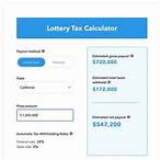 florida lottery tax calculator